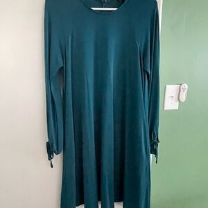 Karen Kane Teal Long Sleeve Dress